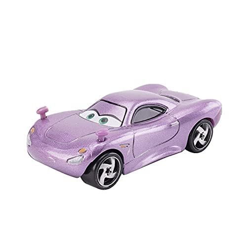 Pixar Cars 2 3 Autos Kollektion Lightning McQueen Jackson Storm Ramirez 1: 55 Diecast Metall Legierung Spielzeug Modell Geschenk Kinder (Color : Holly) von CALLOVE
