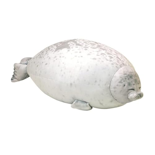 Siegel Plüschtier,60cm Siegel Kuscheltie Tier Kissen Niedliche Tier Puppe Flauschiges Stofftier,Niedliche Cartoon Robbe Gefüllt Plüschtier Plüschkissen Spielzeug Geschenk von CALLOVE
