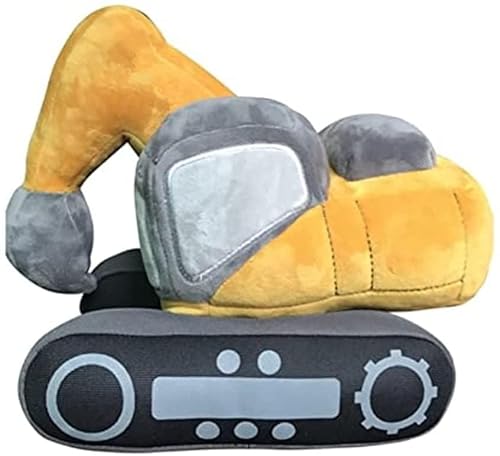 Simulation Plüsch Cartoon Bagger Puppe Plüschtier Tuch Bagger Auto Puppe 30 cm (Size : 30cm) von CALLOVE