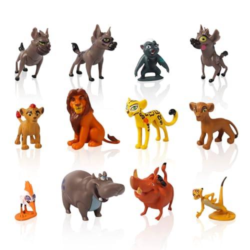The Lion Mini Figuren Set, Jungle kuchendeko Wald Tiere Zoo Safari Party Cake Decorations Dschungel Cupcake, für Baby Geburtstag Party Kuchen Dekoration Supplies The Lion Mini Figuren Set, Jungle kuchendeko Wald Tiere Zoo Safari Party Cake Decorations Dschungel Cupcake, für Baby Geburtstag Party Kuchen Dekoration Supplies von CALLOVE