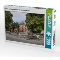 CALVENDO Puzzle Brunnen der Lebensfreude vor der Universität Rostock 1000 Teile Lege-Größe 64x48cm Foto-Puzzle für glückliche Stunden CALVENDO Puzzle Brunnen der Lebensfreude vor der Universität Rostock 1000 Teile Lege-Größe 64x48cm Foto-Puzzle für glückliche Stunden von CALVENDO V