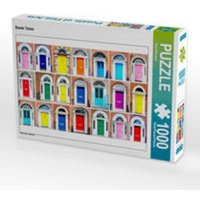 CALVENDO Puzzle Bunte Türen 1000 Teile Lege-Größe 64x48cm Foto-Puzzle für glückliche Stunden von Calvendo Puzzle