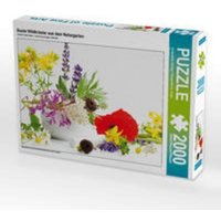 CALVENDO Puzzle Bunte Wildkräuter aus dem Naturgarten 2000 Teile Lege-Größe 90 x 67 cm Foto-Puzzle Bild von Avianaarts Design Fotografie by Tanja Riedel von Calvendo Puzzle