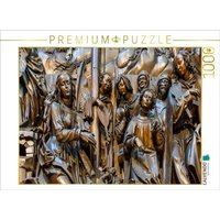 CALVENDO Puzzle Das Bild zeigt einen Ausschnitt aus dem Mittelschrein des Marienaltars von Veit Stoß aus dem Jahre 1523 1000 Teile Puzzle quer 1000 Teile Lege-Größe 64 × 48 cm Foto-Puzzle für glückliche Stunden CALVENDO Puzzle Das Bild zeigt einen Ausschnitt aus dem Mittelschrein des Marienaltars von Veit Stoß aus dem Jahre 1523 1000 Teile Puzzle quer 1000 Teile Lege-Größe 64 × 48 cm Foto-Puzzle für glückliche Stunden von Calvendo Puzzle