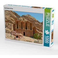 CALVENDO Puzzle Das Kloster Ed Deir 1000 Teile Lege-Größe 64x48cm Foto-Puzzle für glückliche Stunden von CALVENDO Verlag GmbH