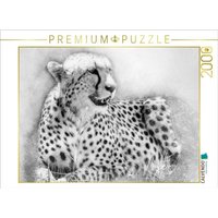 CALVENDO Puzzle Der Gepard 2000 Teile Puzzle quer 2000 Teile Lege-Größe 90 × 67 cm Foto-Puzzle für glückliche Stunden von CALVENDO Verlag GmbH
