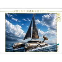 CALVENDO Puzzle Der Katamaran 2000 Teile Lege-Größe 90 × 67 cm Foto-Puzzle für glückliche Stunden CALVENDO Puzzle Der Katamaran 2000 Teile Lege-Größe 90 × 67 cm Foto-Puzzle für glückliche Stunden von CALVENDO Verlag GmbH