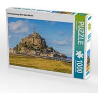 CALVENDO Puzzle Der Klosterberg Mont Saint-Michel 1000 Teile Lege-Größe 64x48cm Foto-Puzzle für glückliche Stunden von Calvendo Puzzle
