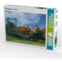 CALVENDO Puzzle Die Hängebrücke in Grimma 2000 Teile Lege-Größe 90x67cm Foto-Puzzle für glückliche Stunden von Calvendo Puzzle