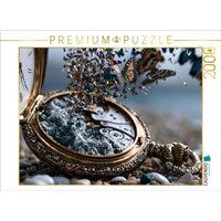 CALVENDO Puzzle Die Taschenuhr mit Ozean der Schmetterlinge 2000 Teile Lege-Größe 90x67cm Foto-Puzzle für glückliche Stunden CALVENDO Puzzle Die Taschenuhr mit Ozean der Schmetterlinge 2000 Teile Lege-Größe 90x67cm Foto-Puzzle für glückliche Stunden von CALVENDO Verlag GmbH