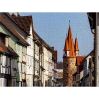 CALVENDO Puzzle Dünzebacher Turm Eschwege 1000 Teile Lege-Größe 64x48cm Foto-Puzzle für glückliche Stunden CALVENDO Puzzle Dünzebacher Turm Eschwege 1000 Teile Lege-Größe 64x48cm Foto-Puzzle für glückliche Stunden von Calvendo