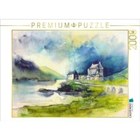 CALVENDO Puzzle Eilean Donan Castle/Schottland 2000 Teile Puzzle quer 2000 Teile Lege-Größe 90 × 67 cm Foto-Puzzle für glückliche Stunden von CALVENDO Verlag GmbH