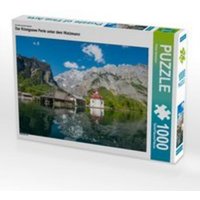 CALVENDO Puzzle Ein Motiv aus dem Kalender Der Königssee Perle unter dem Watzmann 1000 Teile Lege-Größe 64x48cm Foto-Puzzle für glückliche Stunden CALVENDO Puzzle Ein Motiv aus dem Kalender Der Königssee Perle unter dem Watzmann 1000 Teile Lege-Größe 64x48cm Foto-Puzzle für glückliche Stunden von Calvendo Puzzle