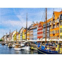 CALVENDO Puzzle Ein Motiv aus dem Kalender Kopenhagen - Die wundervolle Hafenstadt 1000 Teile Lege-Größe 64x48cm Foto-Puzzle für glückliche Stunden von Calvendo Puzzle