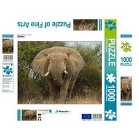 CALVENDO Puzzle Elefant 1000 Teile Lege-Größe 64x48cm Foto-Puzzle für glückliche Stunden von Calvendo Puzzle