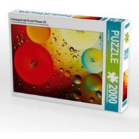 CALVENDO Puzzle Farbrausch mit Öl und Wasser 03 2000 Teile Lege-Größe 90 x 67 cm Foto-Puzzle Bild von Veronika Rix von CALVENDO Verlag GmbH