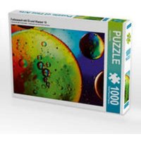 CALVENDO Puzzle Farbrausch mit Öl und Wasser 10 1000 Teile Lege-Größe 64x48cm Foto-Puzzle für glückliche Stunden von CALVENDO Verlag GmbH