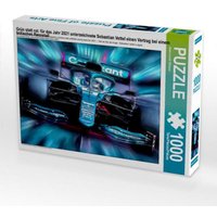 CALVENDO Puzzle Grün statt rot: für das Jahr 2021 unterzeichnete Sebastian Vettel einen Vertrag bei einem britischen Rennstall. 1000 Teile Lege-Größe 64 × 48 cm Foto-Puzzle für glückliche Stunden CALVENDO Puzzle Grün statt rot: für das Jahr 2021 unterzeichnete Sebastian Vettel einen Vertrag bei einem britischen Rennstall. 1000 Teile Lege-Größe 64 × 48 cm Foto-Puzzle für glückliche Stunden von Calvendo Puzzle