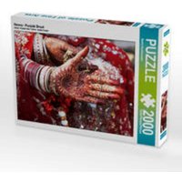 CALVENDO Puzzle Henna - Punjabi Braut 2000 Teile Lege-Größe 90 x 67 cm Foto-Puzzle Bild von Martin Rauchenwald CALVENDO Puzzle Henna - Punjabi Braut 2000 Teile Lege-Größe 90 x 67 cm Foto-Puzzle Bild von Martin Rauchenwald von Calvendo