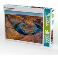 CALVENDO Puzzle Horseshoe Bend, Page 2000 Teile Puzzle quer 2000 Teile Lege-Größe 90 × 67 cm Foto-Puzzle für glückliche Stunden CALVENDO Puzzle Horseshoe Bend, Page 2000 Teile Puzzle quer 2000 Teile Lege-Größe 90 × 67 cm Foto-Puzzle für glückliche Stunden von Calvendo Puzzle