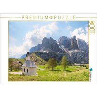 CALVENDO Puzzle Kapelle am Grödnerjoch 1000 Teile Lege-Größe 64x48cm Foto-Puzzle für glückliche Stunden von CALVENDO Verlag GmbH
