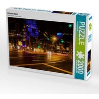 CALVENDO Puzzle Köln bei Nach 2000 Teile Puzzle quer 2000 Teile Lege-Größe 90 × 67 cm Foto-Puzzle für glückliche Stunden CALVENDO Puzzle Köln bei Nach 2000 Teile Puzzle quer 2000 Teile Lege-Größe 90 × 67 cm Foto-Puzzle für glückliche Stunden von Calvendo Puzzle
