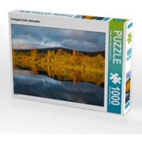 CALVENDO Puzzle Kvikkjokk Delta, Schweden 1000 Teile Lege-Größe 64x48cm Foto-Puzzle für glückliche Stunden von Calvendo Puzzle