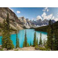 CALVENDO Puzzle Lake Moraine 2000 Teile Puzzle quer 2000 Teile Lege-Größe 90 × 67 cm Foto-Puzzle für glückliche Stunden CALVENDO Puzzle Lake Moraine 2000 Teile Puzzle quer 2000 Teile Lege-Größe 90 × 67 cm Foto-Puzzle für glückliche Stunden von Calvendo Puzzle