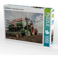 CALVENDO Puzzle Ein Motiv aus dem Kalender Landwirtschaft - Von der Saat bis zur Ernte 1000 Teile Lege-Größe 64x48cm Foto-Puzzle für glückliche Stunden von Calvendo