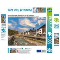 CALVENDO Puzzle Lech ein Vorarlberger Walserdorf mit ca. 1600 Einwohnern. 1000 Teile Lege-Größe 64x48cm Foto-Puzzle für glückliche Stunden von Calvendo Puzzle