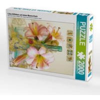 CALVENDO Puzzle Lilien-Stillleben auf einem Marmortisch 2000 Teile Lege-Größe 90x67cm Foto-Puzzle für glückliche Stunden CALVENDO Puzzle Lilien-Stillleben auf einem Marmortisch 2000 Teile Lege-Größe 90x67cm Foto-Puzzle für glückliche Stunden von CALVENDO Verlag GmbH