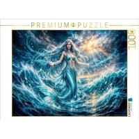 CALVENDO Puzzle Meerjungfrau Puzzle Fantasy Figur aus Dunkler Meeresgischt 1000 Teile Lege-Größe 64x48cm Foto-Puzzle für glückliche Stunden CALVENDO Puzzle Meerjungfrau Puzzle Fantasy Figur aus Dunkler Meeresgischt 1000 Teile Lege-Größe 64x48cm Foto-Puzzle für glückliche Stunden von CALVENDO Verlag GmbH