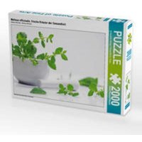 CALVENDO Puzzle Melissa officinalis, frische Kräuter der Gesundheit 2000 Teile Lege-Größe 90 x 67 cm Foto-Puzzle Bild von Avianaarts Design Fotografie by Tanja Riedel von CALVENDO Verlag GmbH