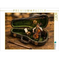 CALVENDO Puzzle Melodie im verborgenen Koffer 2000 Teile Lege-Größe 90x67cm Foto-Puzzle für glückliche Stunden von CALVENDO Verlag GmbH