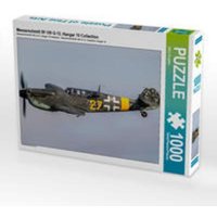 CALVENDO Puzzle Messerschmitt Bf 109 G-12, Hangar 10 Collection 1000 Teile Lege-Größe 64x48cm Foto-Puzzle für glückliche Stunden von CALVENDO Verlag GmbH