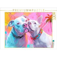 CALVENDO Puzzle Pitbull Gangsterhunde 1000 Teile Lege-Größe 64x48cm Foto-Puzzle für glückliche Stunden CALVENDO Puzzle Pitbull Gangsterhunde 1000 Teile Lege-Größe 64x48cm Foto-Puzzle für glückliche Stunden von CALVENDO Verlag GmbH