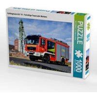 CALVENDO Puzzle Schlingmann HLF 10 - Freiwillige Feuerwehr Merkers 1000 Teile Lege-Größe 64x48cm Foto-Puzzle für glückliche Stunden von CALVENDO Verlag GmbH