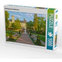 CALVENDO Puzzle Schlosspark und Stadtschloss 1000 Teile Lege-Größe 64x48cm Foto-Puzzle für glückliche Stunden von Calvendo Puzzle