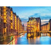 CALVENDO Puzzle Speicherstadt in Hamburg 1000 Teile Lege-Größe 64 × 48 cm Foto-Puzzle für glückliche Stunden CALVENDO Puzzle Speicherstadt in Hamburg 1000 Teile Lege-Größe 64 × 48 cm Foto-Puzzle für glückliche Stunden von Calvendo Puzzle