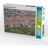 CALVENDO Puzzle Stadtzentrum Jüterbog (Luftbild) 2000 Teile Lege-Größe 90 x 67 cm Foto-Puzzle Bild von Mario Hagen von Calvendo Puzzle