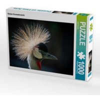CALVENDO Puzzle Stolzer Kronenkranich. 1000 Teile Lege-Größe 64x48cm Foto-Puzzle für glückliche Stunden von Calvendo Puzzle