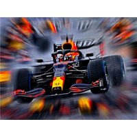 CALVENDO Puzzle Zwar besitzt der Niederländer Max Verstappen auch die belgische Staatsbürgerschaft, fährt aber mit niederländischer Lizenz. Sein Vater Jos war vor über 20 Jahren auch in der Formel 1 aktiv. 1000 Teile Puzzle quer 1000 Teile Lege-Größe 64 × 48 cm Foto-Puzzle für glückliche Stunden von Calvendo Puzzle