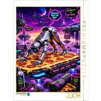 CALVENDO Puzzle robot yoga 2000 Teile Lege-Größe 90x67cm Foto-Puzzle für glückliche Stunden CALVENDO Puzzle robot yoga 2000 Teile Lege-Größe 90x67cm Foto-Puzzle für glückliche Stunden von CALVENDO Verlag GmbH