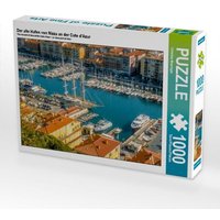 Der alte Hafen von Nizza an der Cote d'Azur (Puzzle) von CALVENDO Verlag GmbH