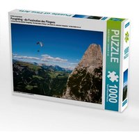 Paragliding - die Faszination des Fliegens, 1000 Teile von CALVENDO Verlag GmbH