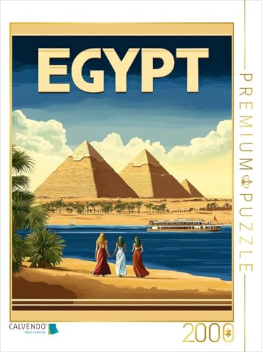 CALVENDO Puzzle Ägypten | 2000 Teile Lege-Größe 67 x 90 cm Foto-Puzzle für glückliche Stunden von CALVENDO