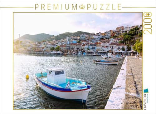 CALVENDO Puzzle Abendstimmung im Hafen von Pythagorion auf Samos | 2000 Teile Lege-Größe 90 x 67 cm Foto-Puzzle für glückliche Stunden CALVENDO Puzzle Abendstimmung im Hafen von Pythagorion auf Samos | 2000 Teile Lege-Größe 90 x 67 cm Foto-Puzzle für glückliche Stunden von CALVENDO