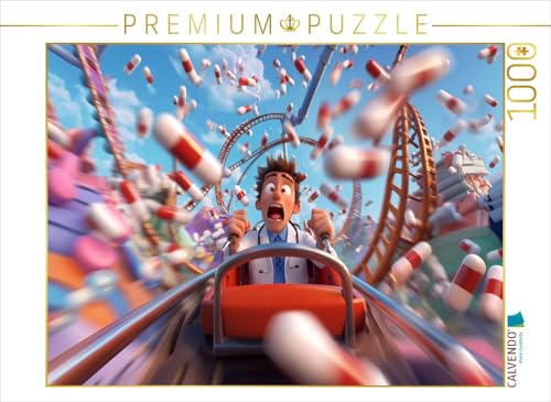 CALVENDO Puzzle Achterbahn durch die Pharmakologie - Medizinstudent | 1000 Teile Lege-Größe 64 x 48 cm Foto-Puzzle für glückliche Stunden CALVENDO Puzzle Achterbahn durch die Pharmakologie - Medizinstudent | 1000 Teile Lege-Größe 64 x 48 cm Foto-Puzzle für glückliche Stunden von CALVENDO