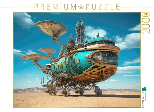 CALVENDO Puzzle Airship Fantasy | 2000 Teile Lege-Größe 90 x 67 cm Foto-Puzzle für glückliche Stunden von CALVENDO