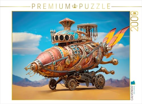 CALVENDO Puzzle Airship Fantasy | Lege-Größe cm Foto-Puzzle für glückliche Stunden von CALVENDO